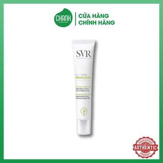 Kem dưỡng da làm giảm mụn SVR SEBIACLEAR Mat + Pores 40ml