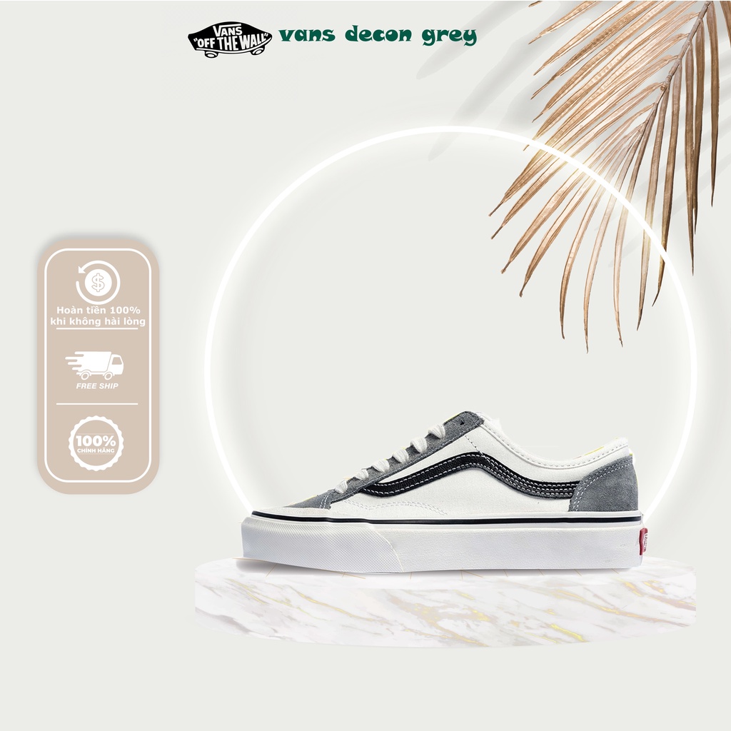 Giày  Vans-Style-36 Decon Sf Black/Grey