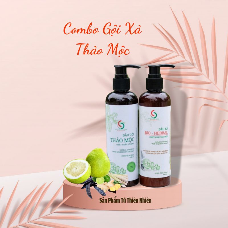 Combo dầu gội và dầu xả 250 ml