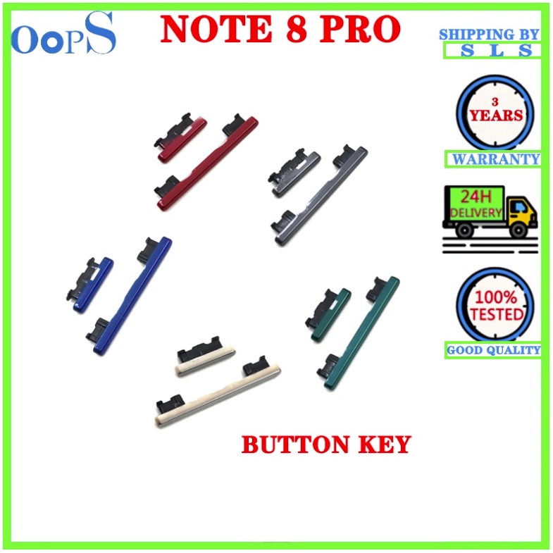 Flex Nút Nguồn + Nút Nguồn + Dây Cáp Dẻo Thay Thế Chuyên Dụng Cho xiaomi redmi note 8 pro