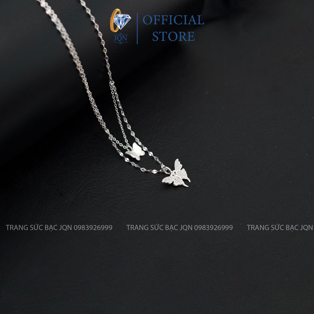 Dây chuyền nữ bạc thật mẫu mới chất liệu bạc ta sáng đẹp ms65/ Trang sức bạc JQN