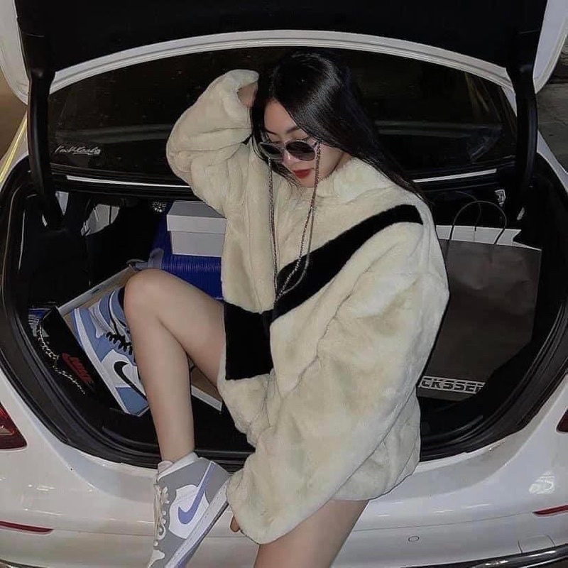 Khoác lông Nike chính hãng