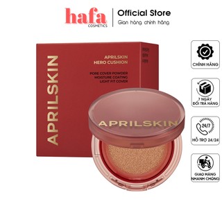 Phấn Nước Che Phủ Hoàn Hảo, Ẩm Mịn APRILSKIN Hero Cushion SPF 50+/PA ++++ 12g
