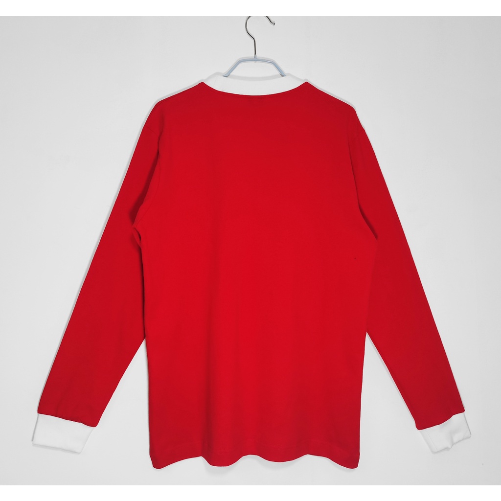 Áo Bóng Đá Dài Tay Phong Cách Retro 1963 MU Dành Cho Nam