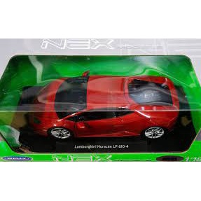 Đồ chơi Mô hình Lamborghini Huracan LP 610-4 tỷ lệ 1:18 phiên bản màu đỏ