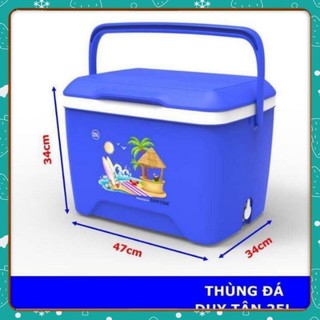 Thùng đá có van thoát nước 25l duy tân 47.0 x 33.7 x 33.7 cm