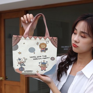 Túi tote canvas dễ thương