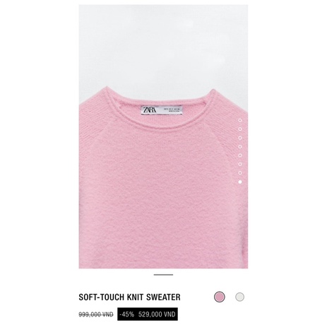 Áo len knit sweater z.ara size L