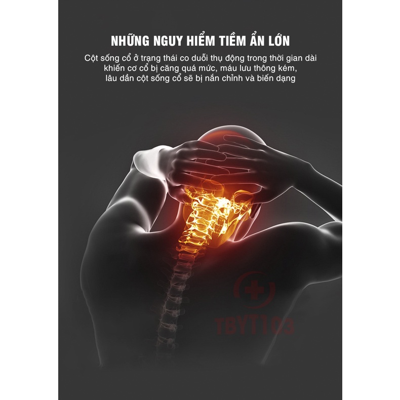 Máy Mát Xa Cổ [Bảo Hành 24 Tháng] - 6 Đầu Mát Xa Thông Minh, 12 Mức Cường Độ Tác Động Lên Vùng Cổ Hỗ Trợ Giảm Đau Mỏi