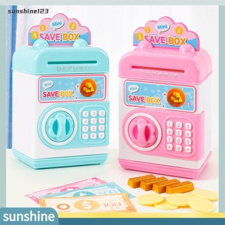 Hộp Tiết Kiệm Tiền Hình Cây Atm Mini Cho Bé