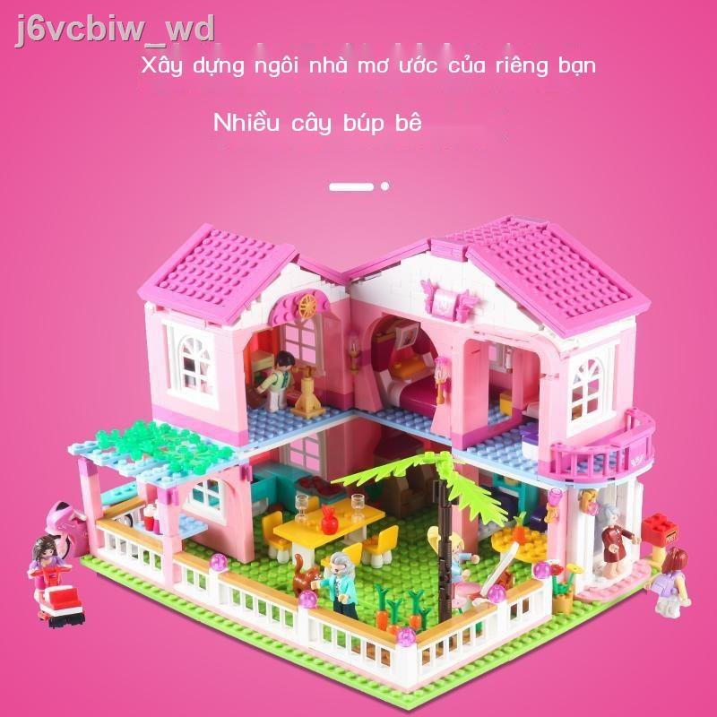 ∏ ✸ Bé Gái Series Xếp Hình Nhà Lắp Ráp Biệt Thự Công Chúa Lâu Đài Tương Thích Lego Khối Xây Dựng Đồ Chơi Ghép Quà Tặng G