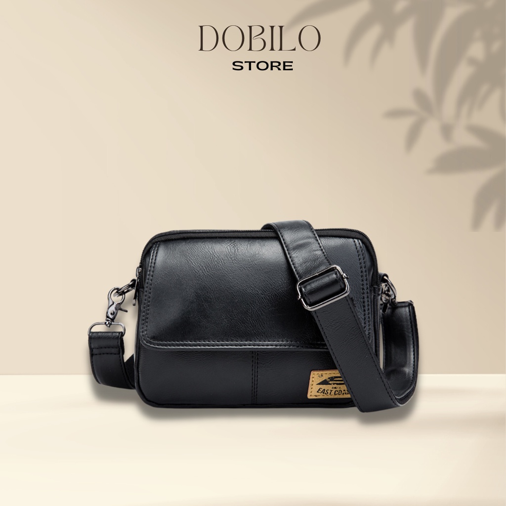 Túi Đeo Chéo Da Nam Nữ Phong Cách Thời Trang Hàn Quốc BG11