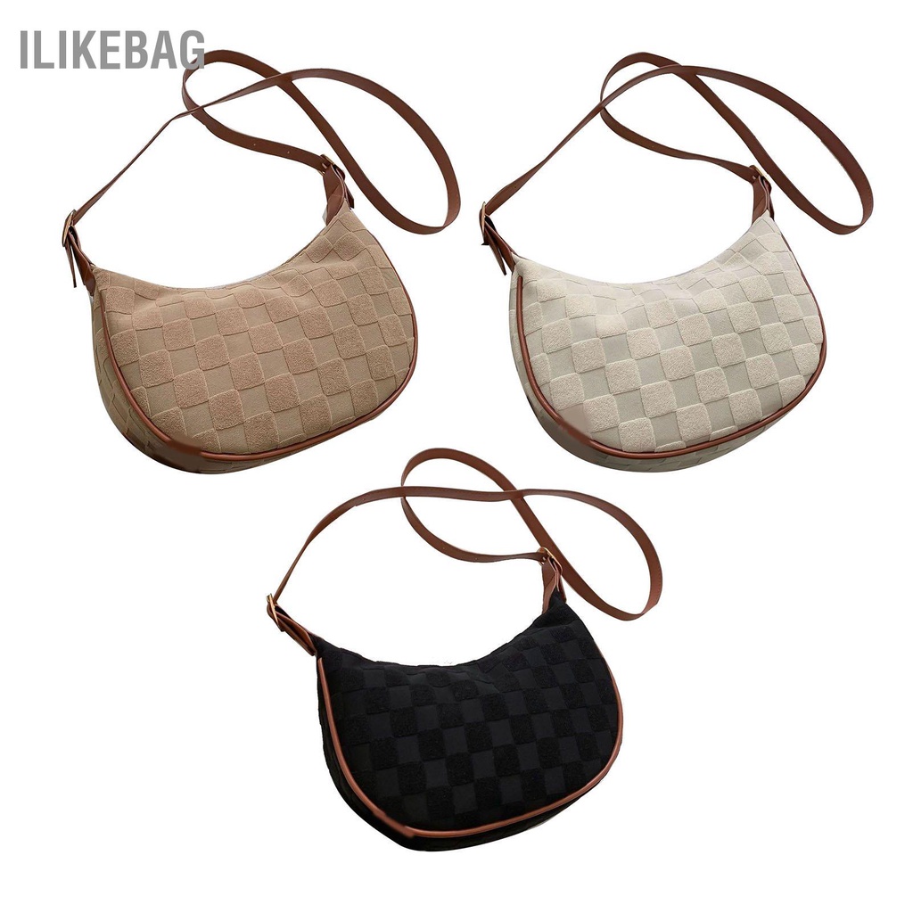 Có thể bán buôn Túi Đeo Vai Nữ Dây Có Thể Điều Chỉnh Đơn Giản Cổ Vải Bố Chéo Hàng Ngày Đi Làm Du Lịch Ilikebag Hàng giao ngay
