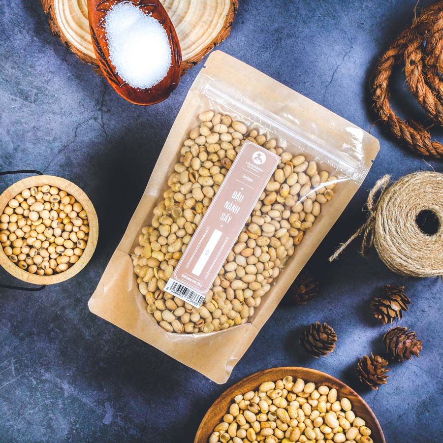 Đậu Nành/Đậu Phộng/Đậu Hà Lan/Ngũ Hạt Sấy Thập Cẩm/Rau Củ/Sữa Bắp Langfarm Gói 225G