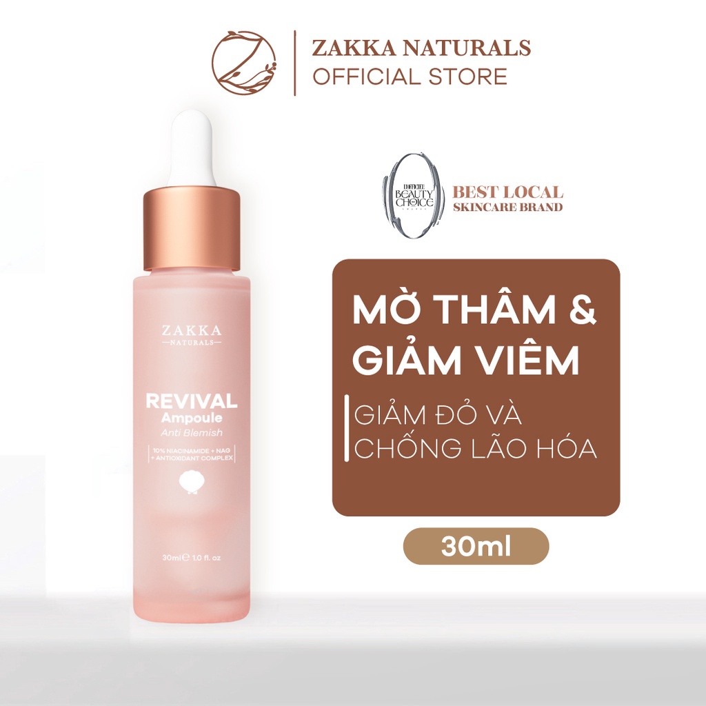 Serum Niacinamide NAG Revival B3 Ampoule Anti Blemish mờ thâm, giảm viêm