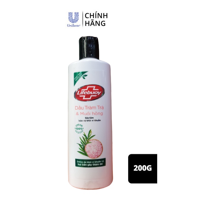 Sữa tắm Lifebuoy thảo dược+hoa sen 200g