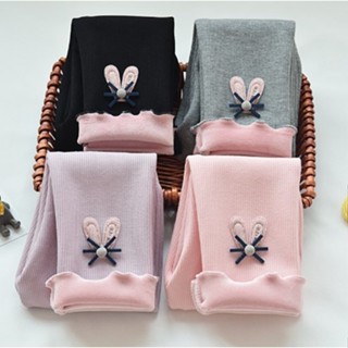  Quần legging bé gái lót lông nhung thu đông cotton nguyên chất Quần tất cho bé mặc nhà mặc đi học đi chơi sz từ 8kg-20k 