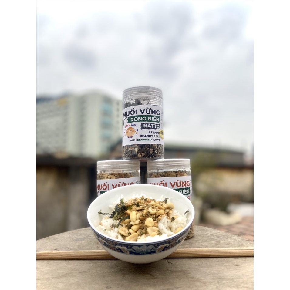 Muối Vừng Rong Biển Natto 200g