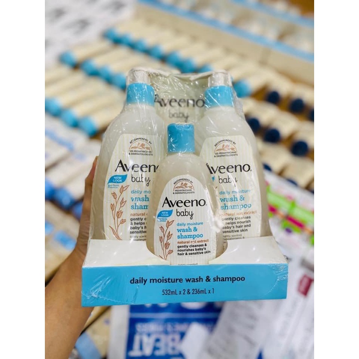 SỮA TẮM GỘI AVEENO BABY ÚC