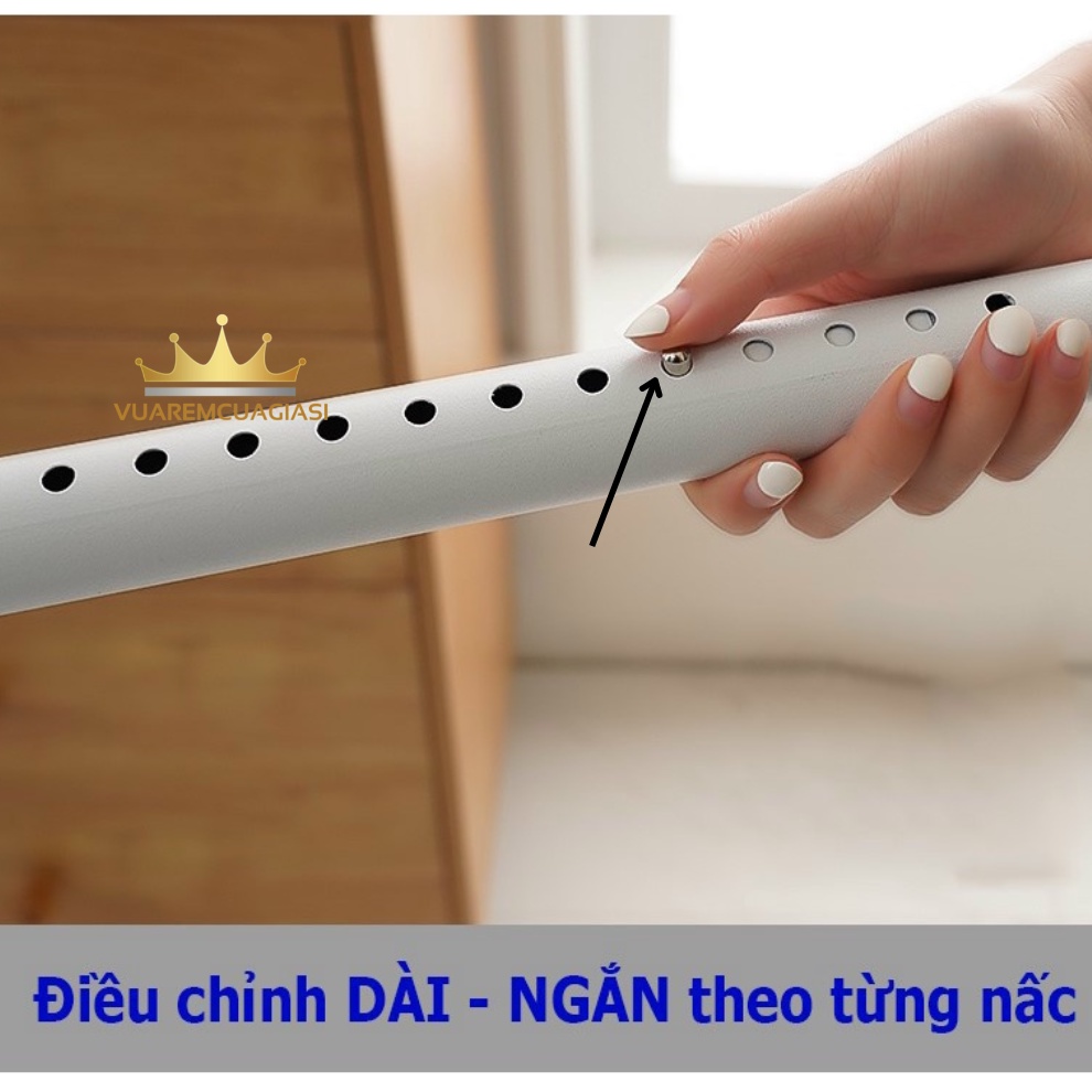 Thanh treo rèm cửa, cây treo đồ không cần khoan đục Vuaremgiasi KCK100 | BigBuy360 - bigbuy360.vn