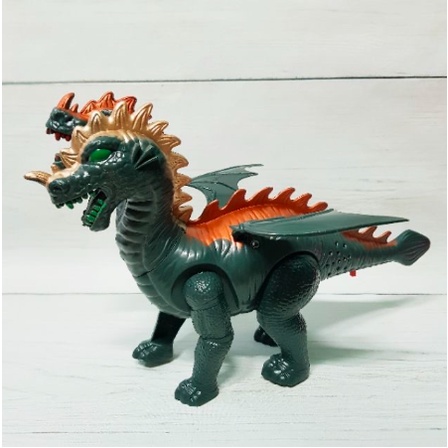 Đồ chơi cho bé- Khủng Long 2 Đầu Có Đèn Nhạc Dành Cho con yêu-halan123098