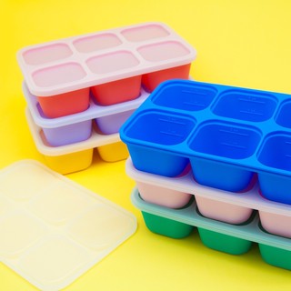 Khay Silicon Trữ Đông Đồ Ăn Dặm Cho Bé Marcus & Marcus - Lucas (60ml x 6 Ngăn)