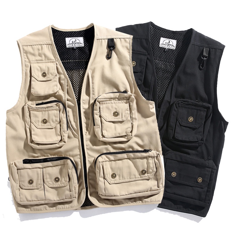 Áo Ghi - Lê (gile) áo khoác ngoài nam nữ, chất kaki dày dặn Form Unisex Dành Cho Cả Nam