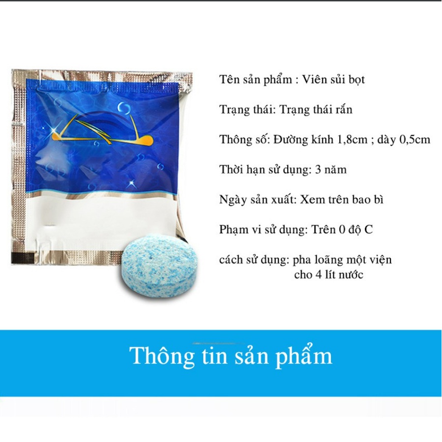 VIÊN SỦI RỬA KÍNH XE Ô TÔ SIÊU SẠCH- 1 VIÊN ĐƯỢC 4 LÍT NƯỚC LAKADO