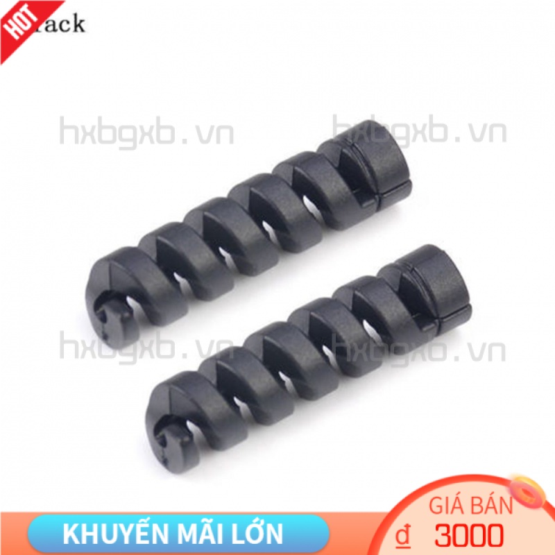 Dây silicon xoắn dùng bọc bảo vệ cáp sạc điện thoại chống gãy
