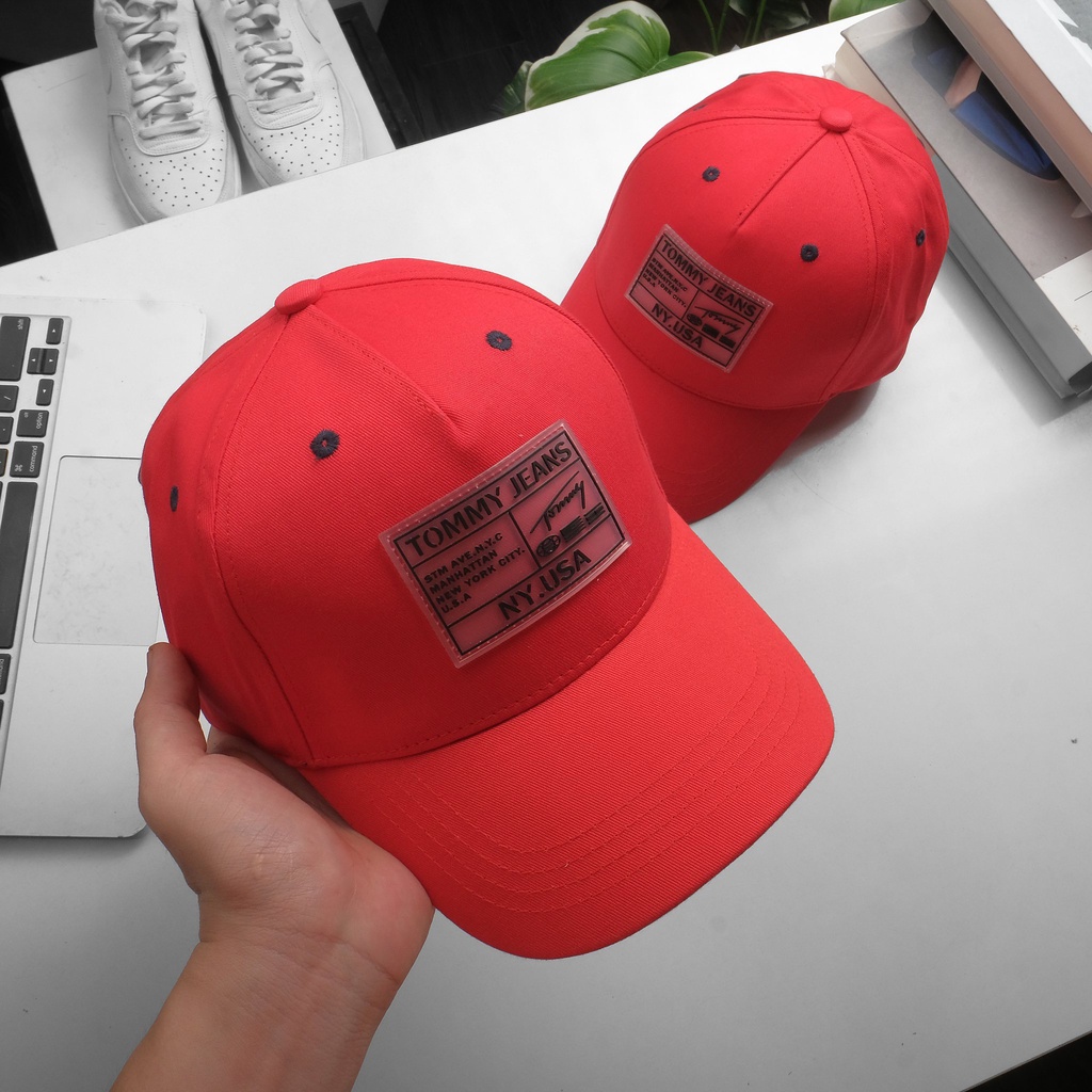 Nón lưỡi trai unisex, nón kết thể thao chất vải kaki , logo thêu TM3