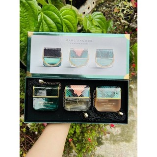 Set nước hoa 3 chai túi xách siêu đẹp thơm