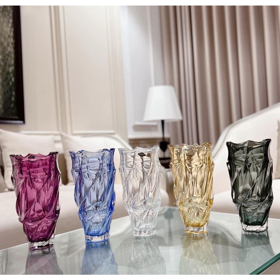 Lọ Hoa Pha Lê Bohemia Flamenco 30cm