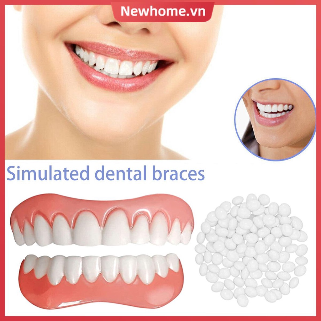 Hàm Răng Giả Thoải Mái Cho Niềng Răng Giả Shop Tkc4315