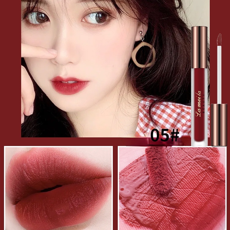 Son Kem Lì Dưỡng Ẩm Không Dễ Phai Màu Trang Điểm Chuyên Nghiệp