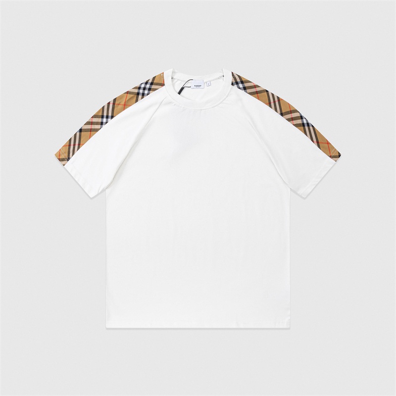 Áo Thun Tay Ngắn Họa Tiết Sọc Caro Thời Trang Đường Phố Chất Lượng Cao