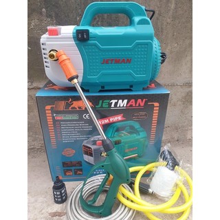 Máy rửa xe mini gia đình jetman 3000w mrx999 bền gọn, siêu tiết kiệm - rơ le nhiệt, kèm bình bọt tuyết