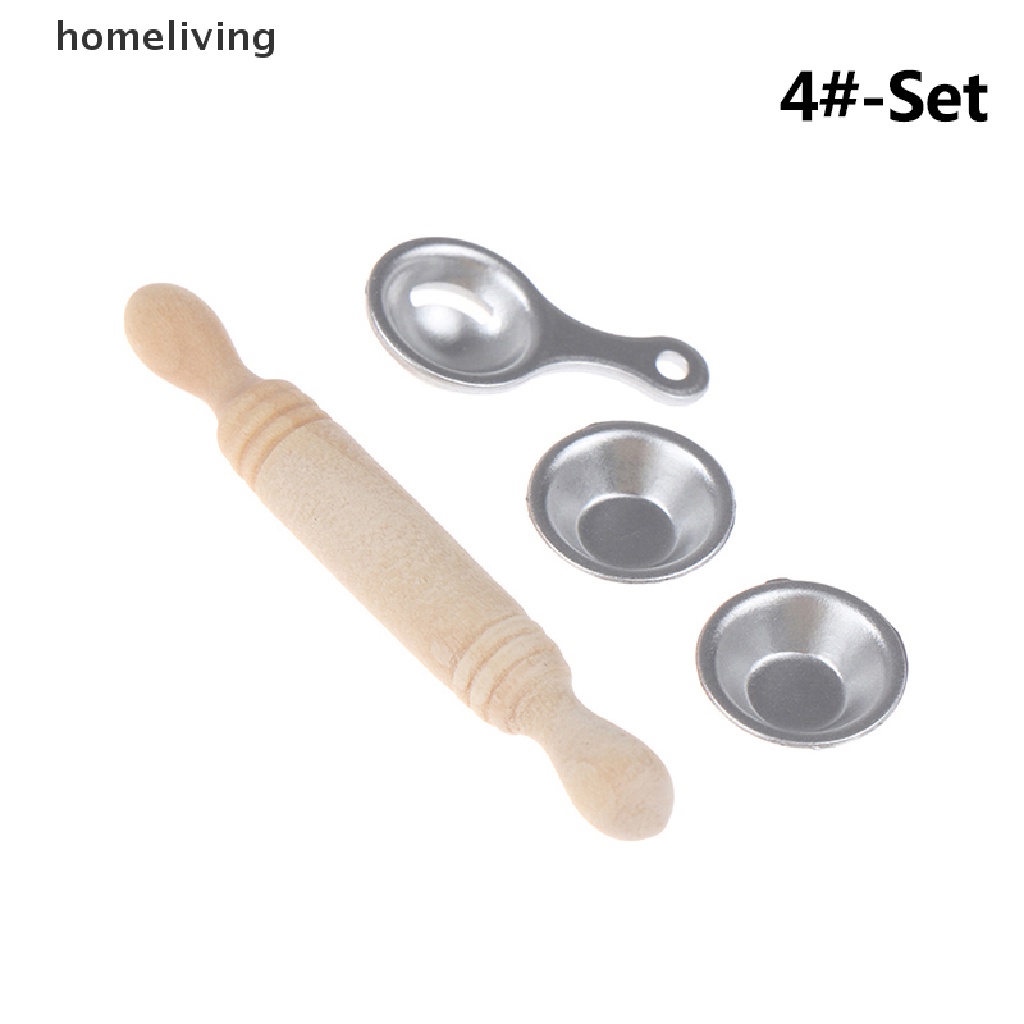 Muỗng Đo Lường Làm Bánh Tỉ Lệ 1: 12 Cho Nhà Búp Bê