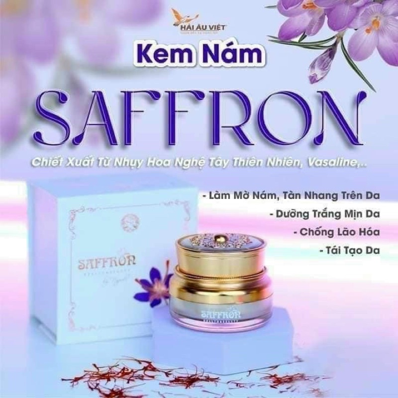 KEM FACE NÁM SAFFRON HẢI ÂU VIỆT CHÍNH HÃNG