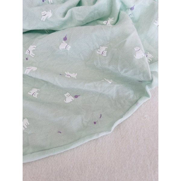 Vải thun cotton lụa 4c Hàn dành cho bé gái