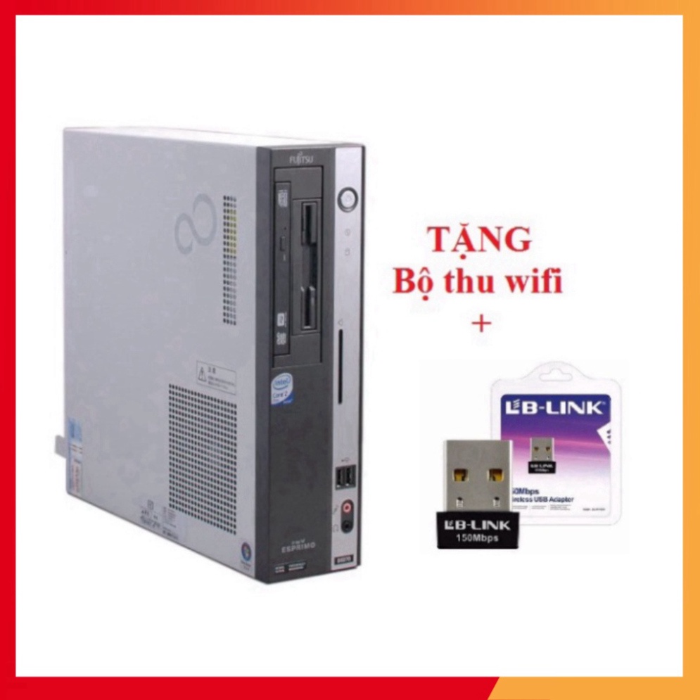 Case máy tính đồng bộ Fujitsu Japan H67 H77 CPU i7 i5 i3 Ram 8GG 4GB SSD 240 120 Cấu hình cao - Tặng bộ thu wifi - sale