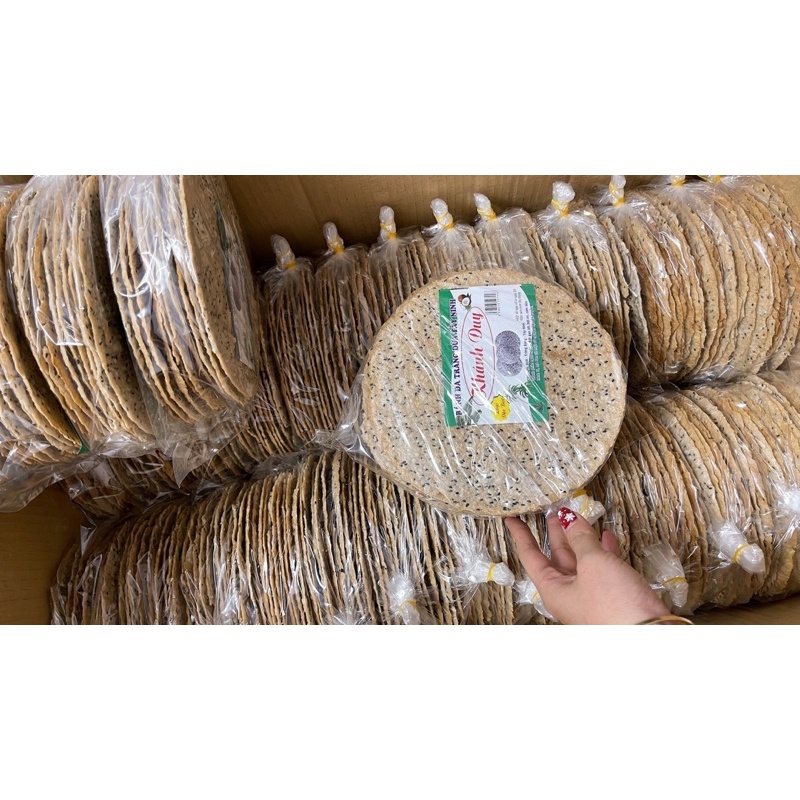 Combo 1 bịch 10 chiếc bánh đa Tây ninh nướng sẵn thơm ngon