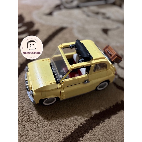 Đồ chơi lắp ráp 71063 10271 Mô hình xe F.i.a.t 500