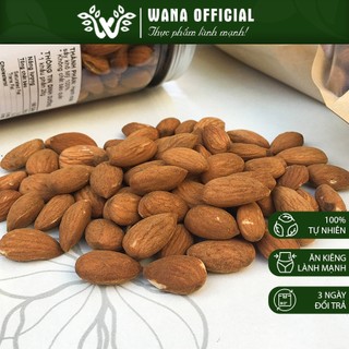 |500g| Hạt hạnh nhân sấy chín tách vỏ nhập khẩu Mỹ Wana