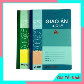 Giáo án 4 ô ly KLong 200 trang mã số 314