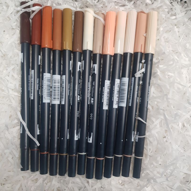 Bút Cọ TOMBOW ABT Dual Brush Pens Tone Hồng Đất