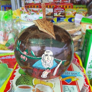 Bình gáo vẽ ( ấm sành 1lít )
