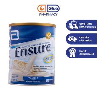 (date 2024) Sữa Ensure Úc 850g, vị vani