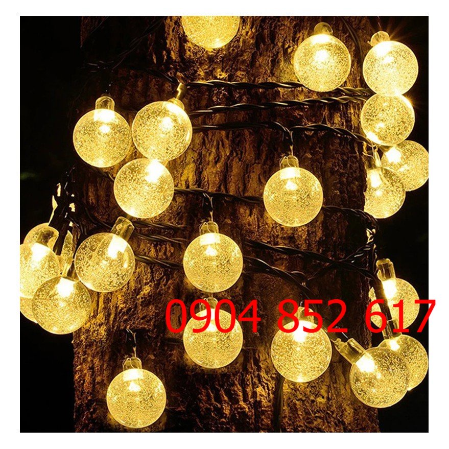 Đèn led trang trí phòng ngủ bông tuyết đèn decor phòng ngủ bàn làm việc phòng khách 10m