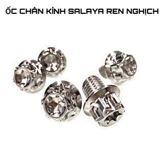 ỐC CHÂN KÍNH INOX SALAYA ĐẦU SAO