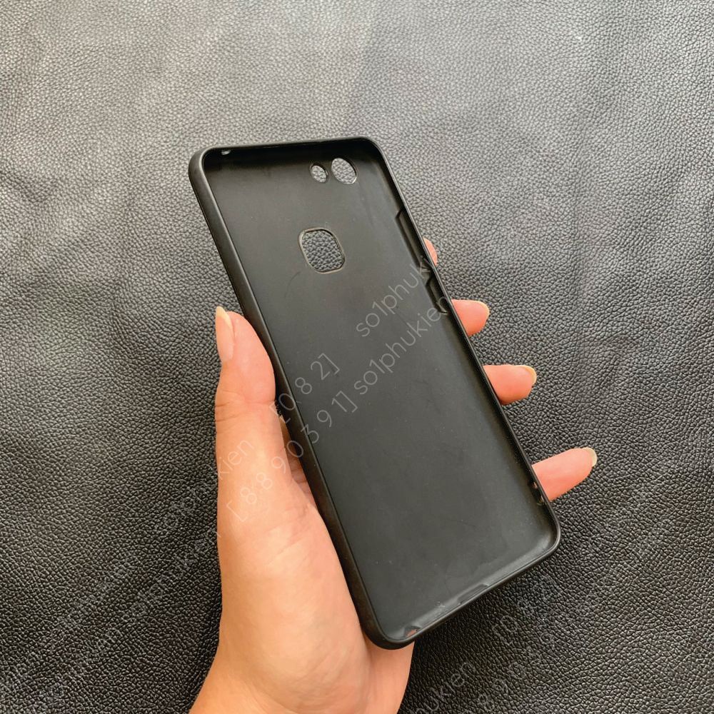 Ốp lưng Vivo V7/ V7+ (Plus) dẻo đen trơn, dẻo trong đục chống ố vàng